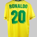 Brazil 1994-95 Ronaldo Home Kit  (L)
