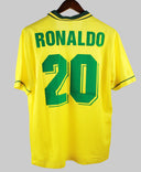 Brazil 1994-95 Ronaldo Home Kit  (L)