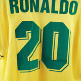 Brazil 1994-95 Ronaldo Home Kit  (L)