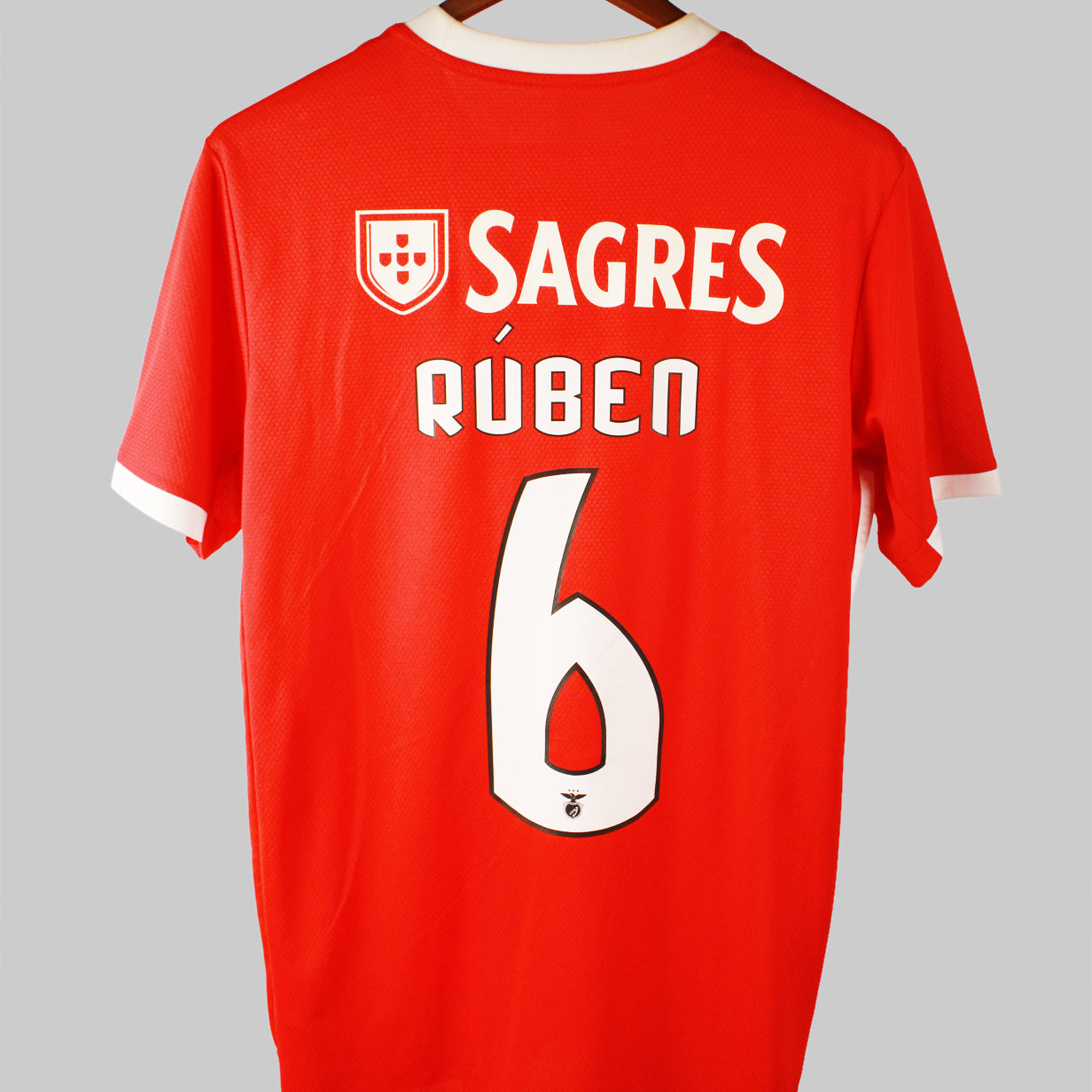 Benfica 2019-20 Ruben  Short Sleeve Home Kit (M)