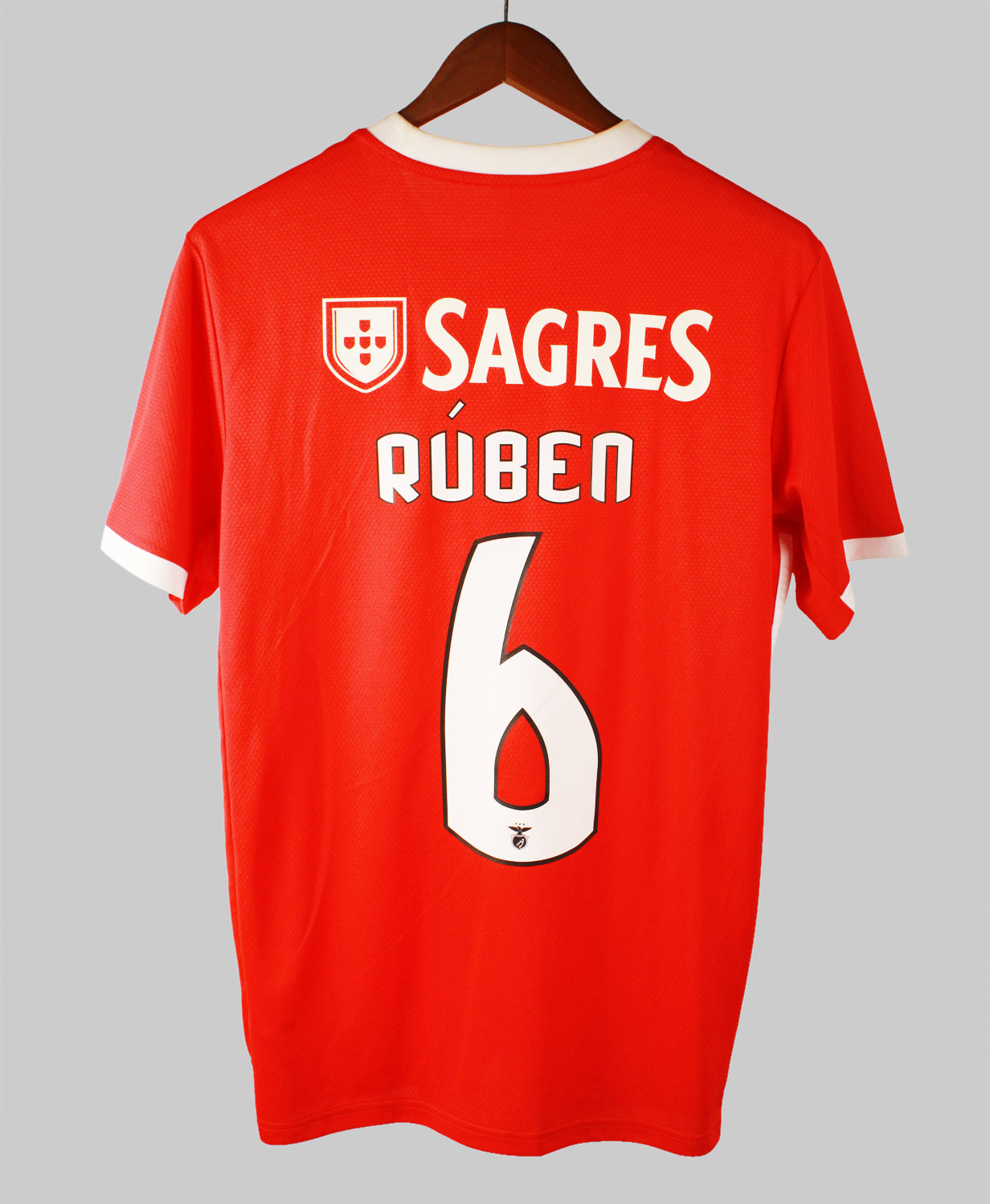 Benfica 2019-20 Ruben  Short Sleeve Home Kit (M)