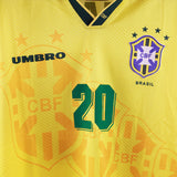 Brazil 1994-95 Ronaldo Home Kit  (L)