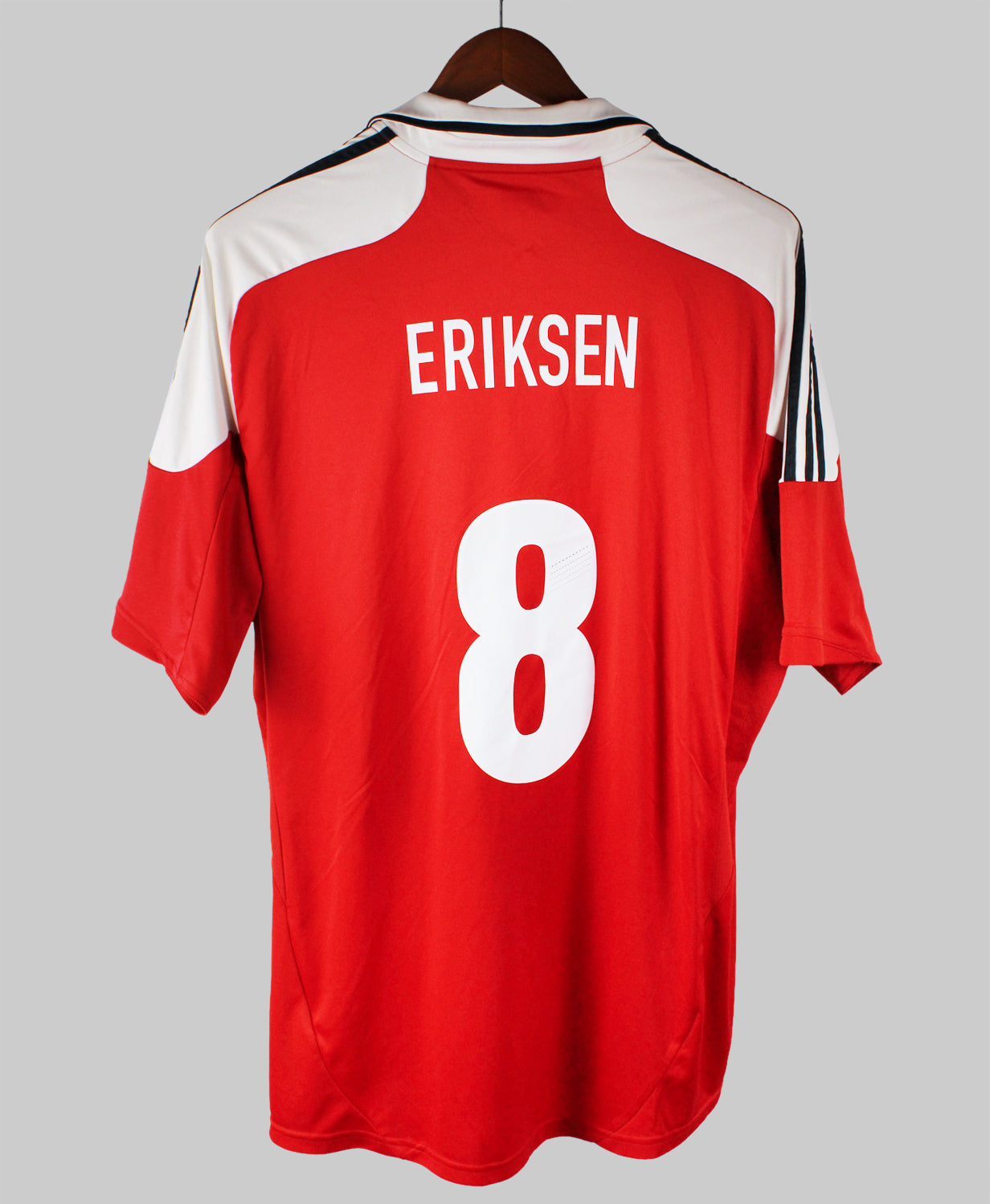 Denmark 2012-13 Eriksen Short Sleeve Home Kit (2XL)