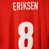 Denmark 2012-13 Eriksen Short Sleeve Home Kit (2XL)