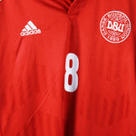 Denmark 2012-13 Eriksen Short Sleeve Home Kit (2XL)