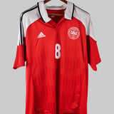 Denmark 2012-13 Eriksen Short Sleeve Home Kit (2XL)