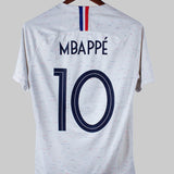 France 2018-19 Mbappe Short Sleeve Away Kit (M)