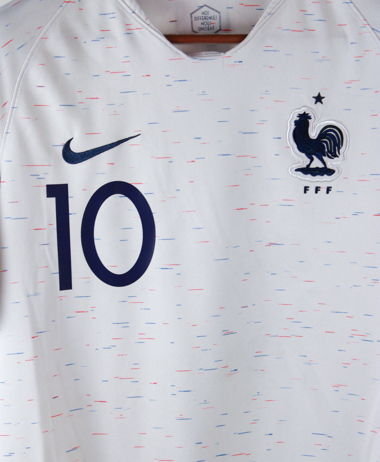 France 2018-19 Mbappe Short Sleeve Away Kit (M)
