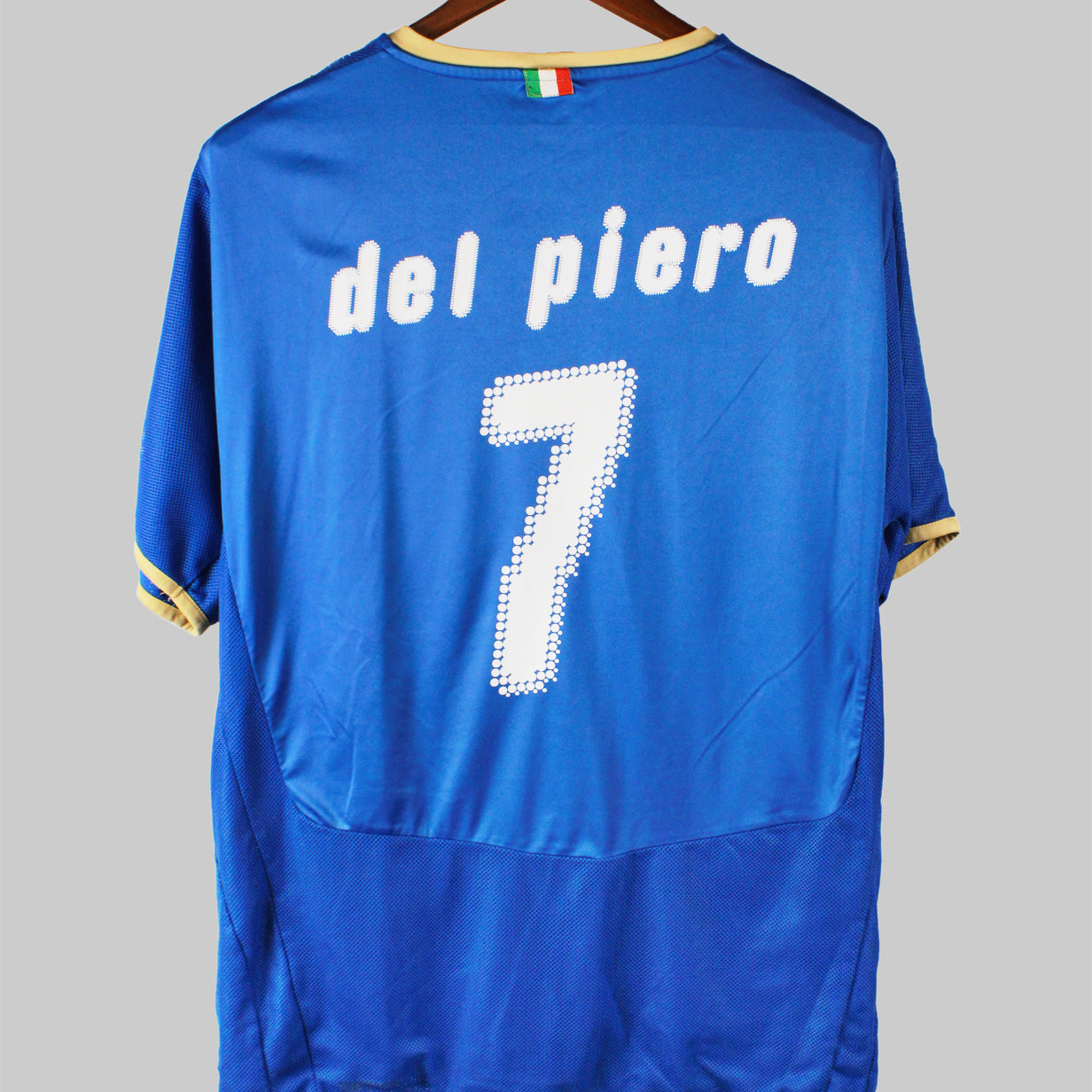 Italy 2007-08 Del Piero Short Sleeve Home Kit (XL)