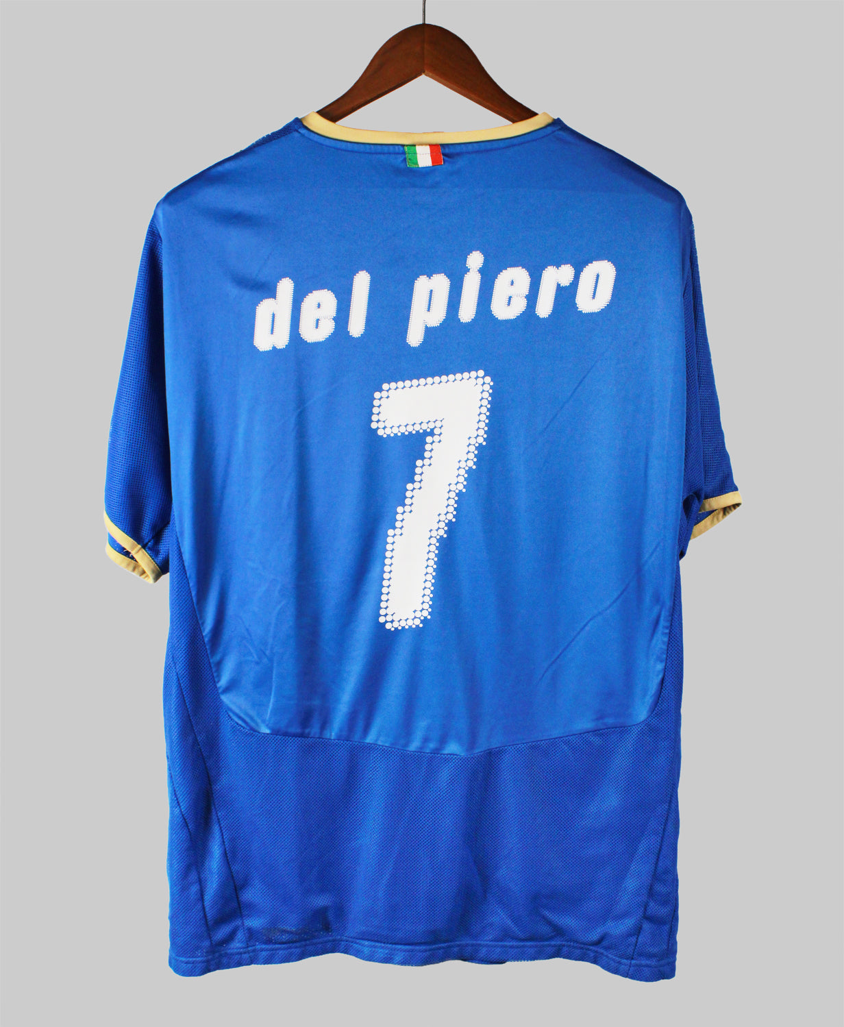 Italy 2007-08 Del Piero Short Sleeve Home Kit (XL)