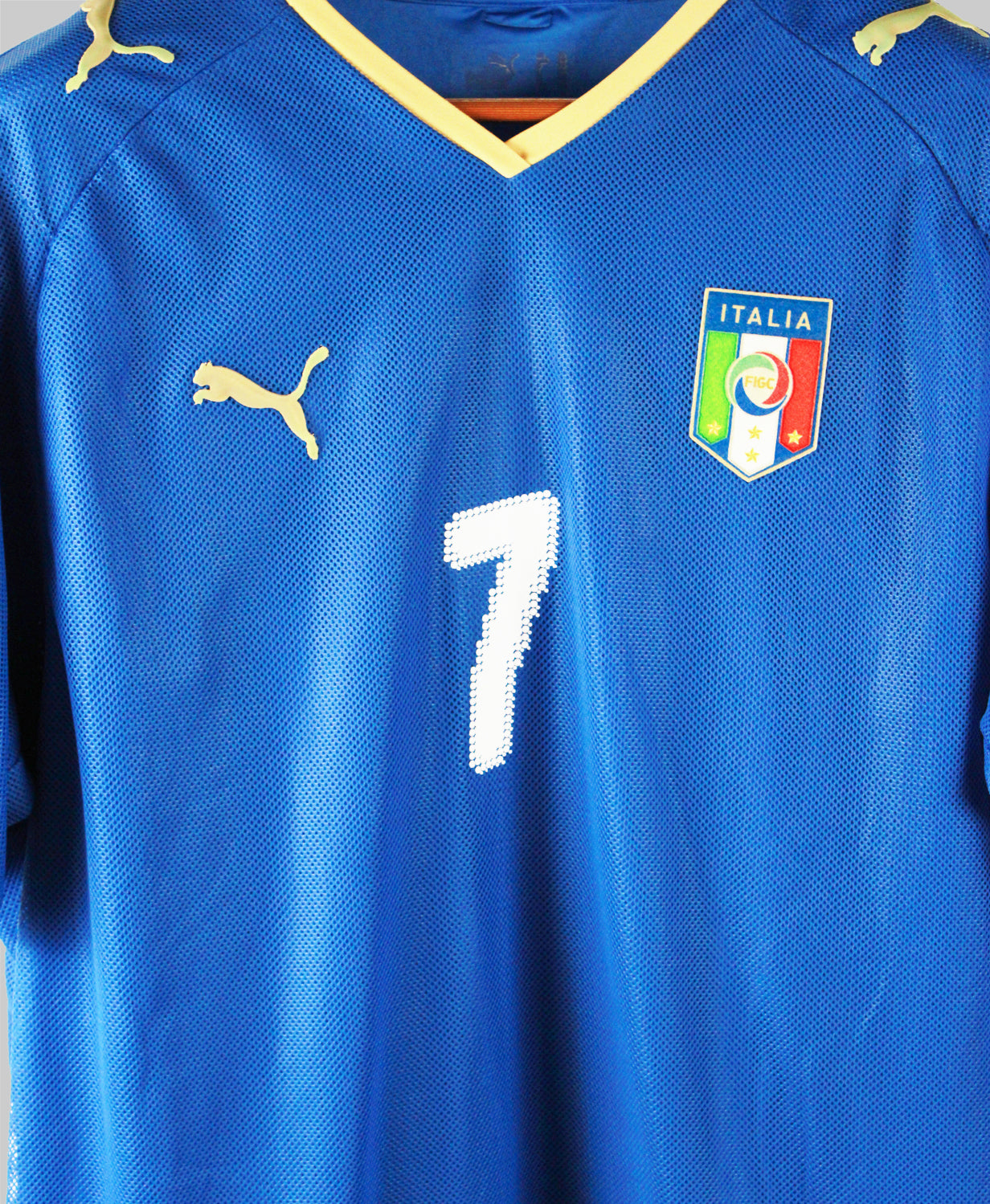 Italy 2007-08 Del Piero Short Sleeve Home Kit (XL)