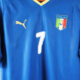 Italy 2007-08 Del Piero Short Sleeve Home Kit (XL)