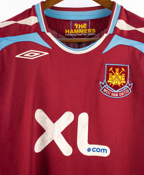 West Ham United 2007-08 Noble Home Kit (L)