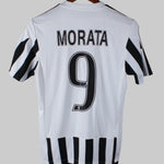 Juventus 2015-16 Morata Short Sleeve Home Kit (S)