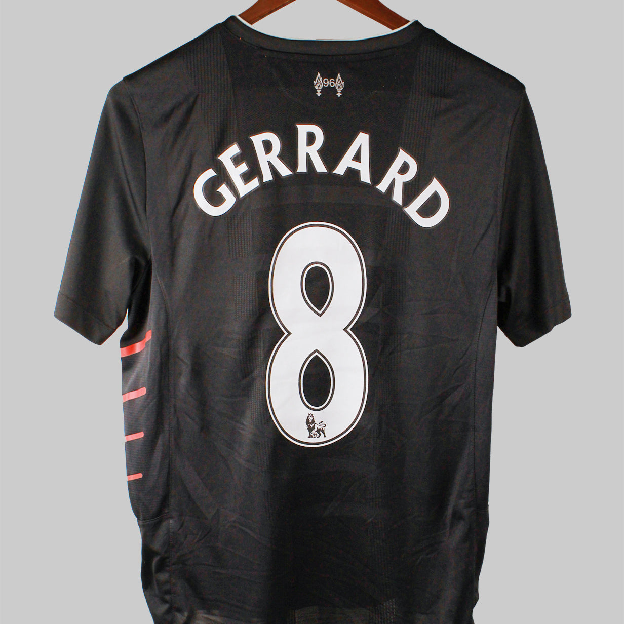 Liverpool 2016-17 Gerrard Short Sleeve Away Kit (L)