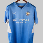Manchester City 2021-22 Rodrigo Short Sleeve Home Kit (L)