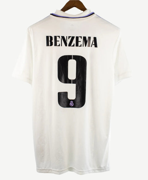 Real Madrid 2022-23 Benzema Home Kit W/ Tags (M)