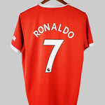 Manchester United 2021-22 Ronaldo Short Sleeve Home Kit (L)