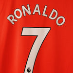 Manchester United 2021-22 Ronaldo Short Sleeve Home Kit (L)