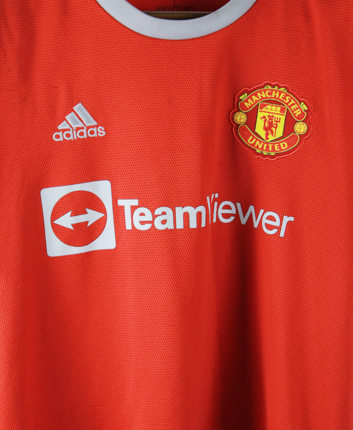 Manchester United 2021-22 Ronaldo Short Sleeve Home Kit (L)