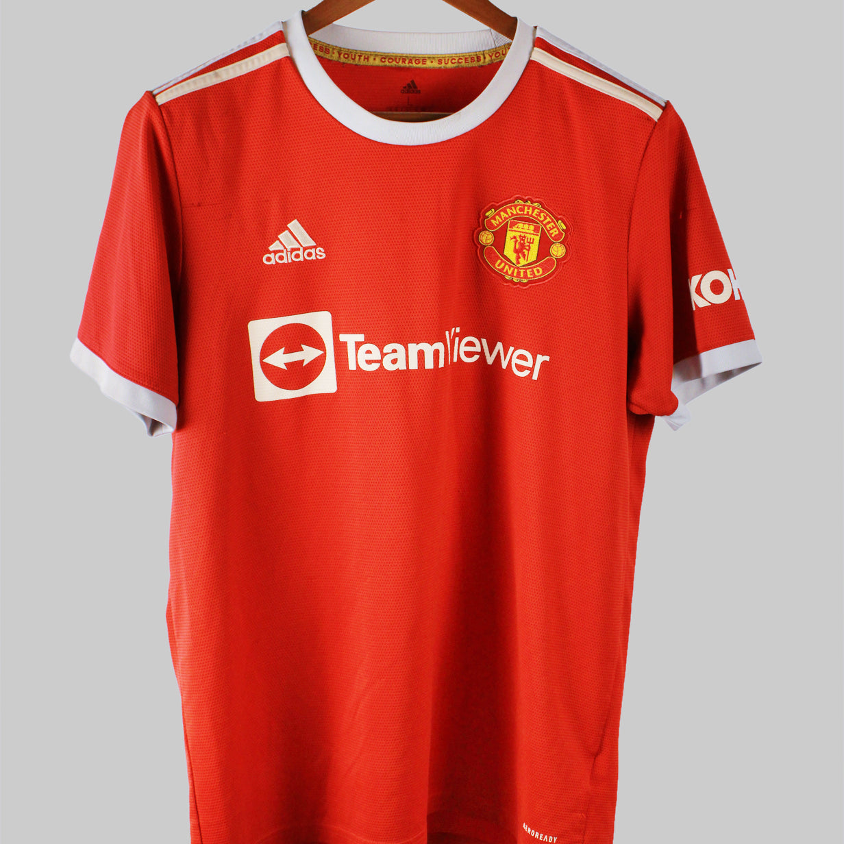 Manchester United 2021-22 Ronaldo Short Sleeve Home Kit (L)