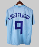 Netherlands 2008-09 V. Nistelrooy Short Sleeve Away Kit (L)