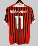 AC Milan 2011-12 Ibrahimovic Home Kit  (M)