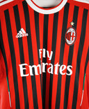 AC Milan 2011-12 Ibrahimovic Home Kit  (M)