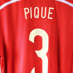 Spain 2014-15 Pique Short Sleeve Home Kit (XL)