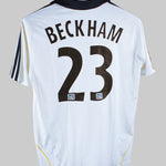 LA Galaxy 2008-09 Beckham Home Kit  (M)