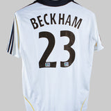 LA Galaxy 2008-09 Beckham Home Kit  (M)