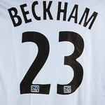 LA Galaxy 2008-09 Beckham Home Kit  (M)