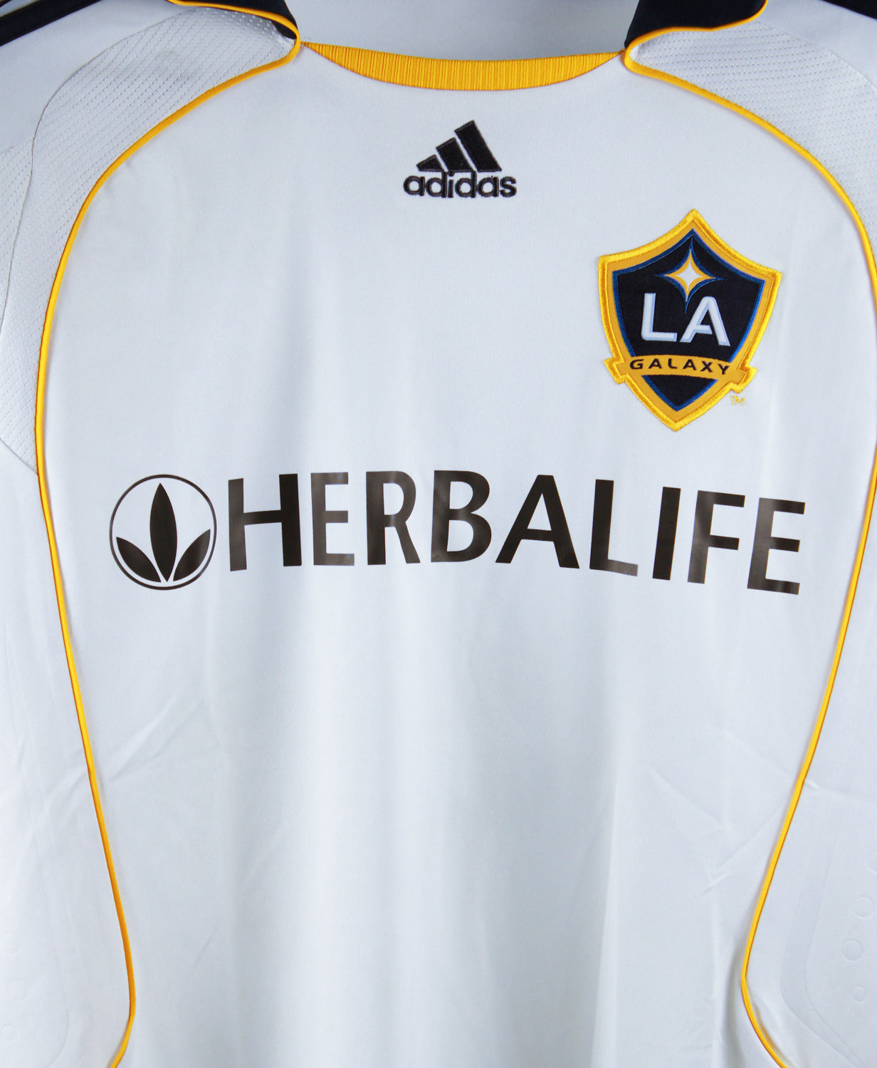 LA Galaxy 2008-09 Beckham Home Kit  (M)