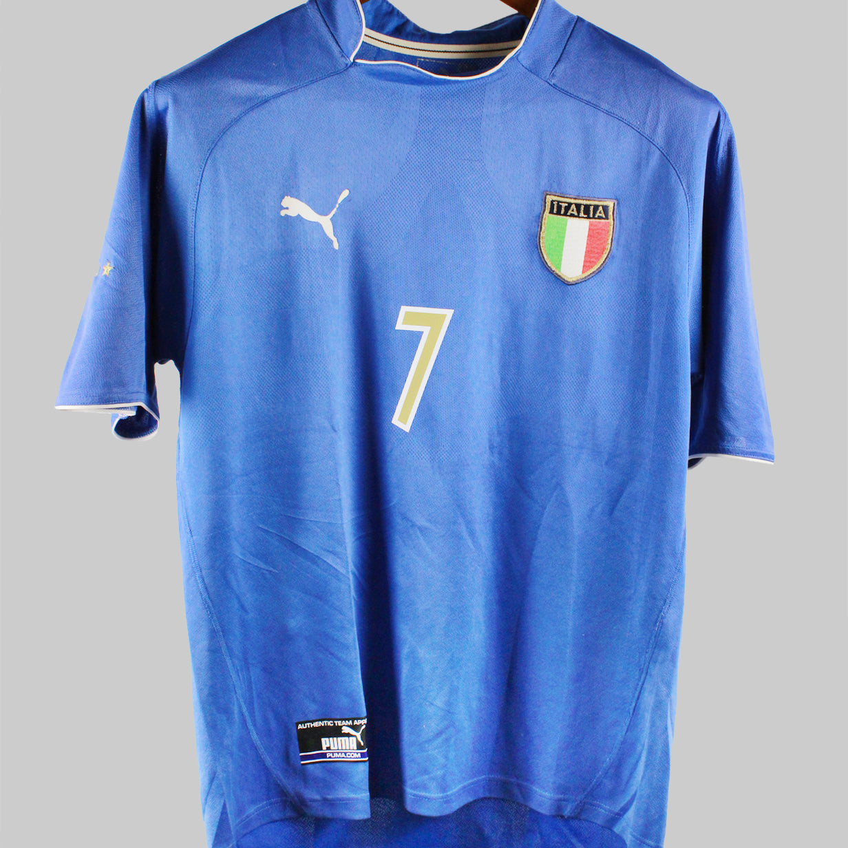 Italy 2003-04 Del piero Home Kit  (L)
