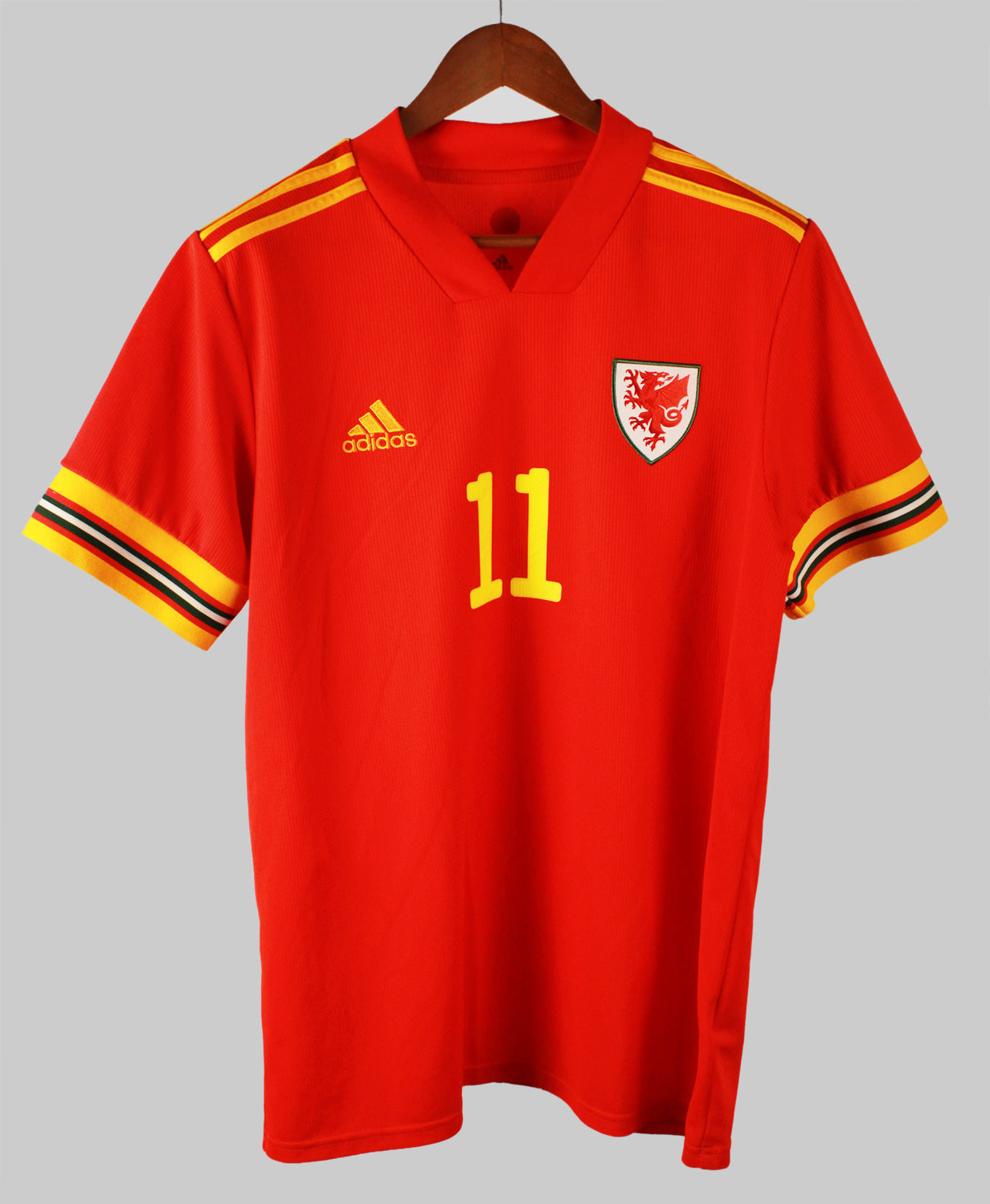 Wales 2020-21 Bale Short Sleeve Home Kit (L)