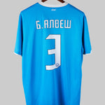 Zenit 2010-11 Bruno Alves Short Sleeve Fourth Kit (XL)