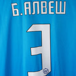 Zenit 2010-11 Bruno Alves Short Sleeve Fourth Kit (XL)