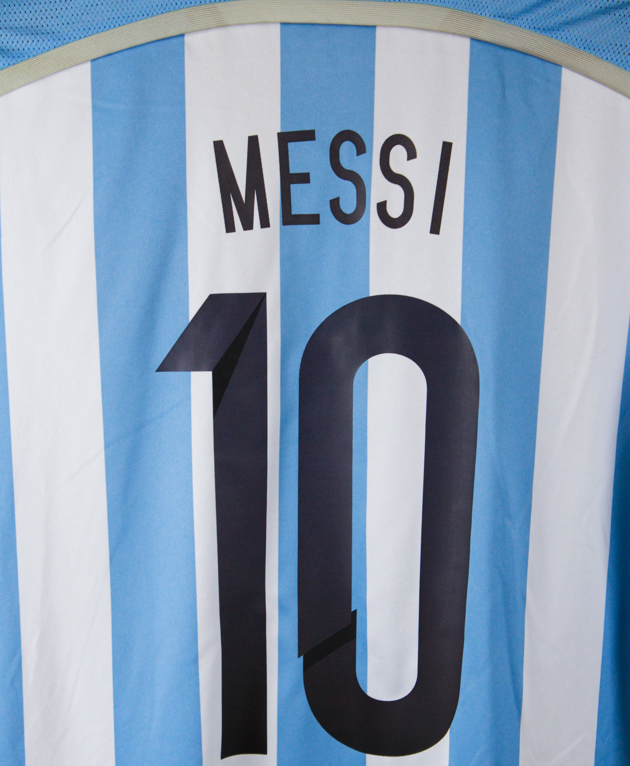 Argentina 2014-15 Messi Short Sleeve Away Kit (L)
