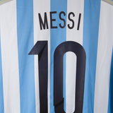 Argentina 2014-15 Messi Short Sleeve Away Kit (L)