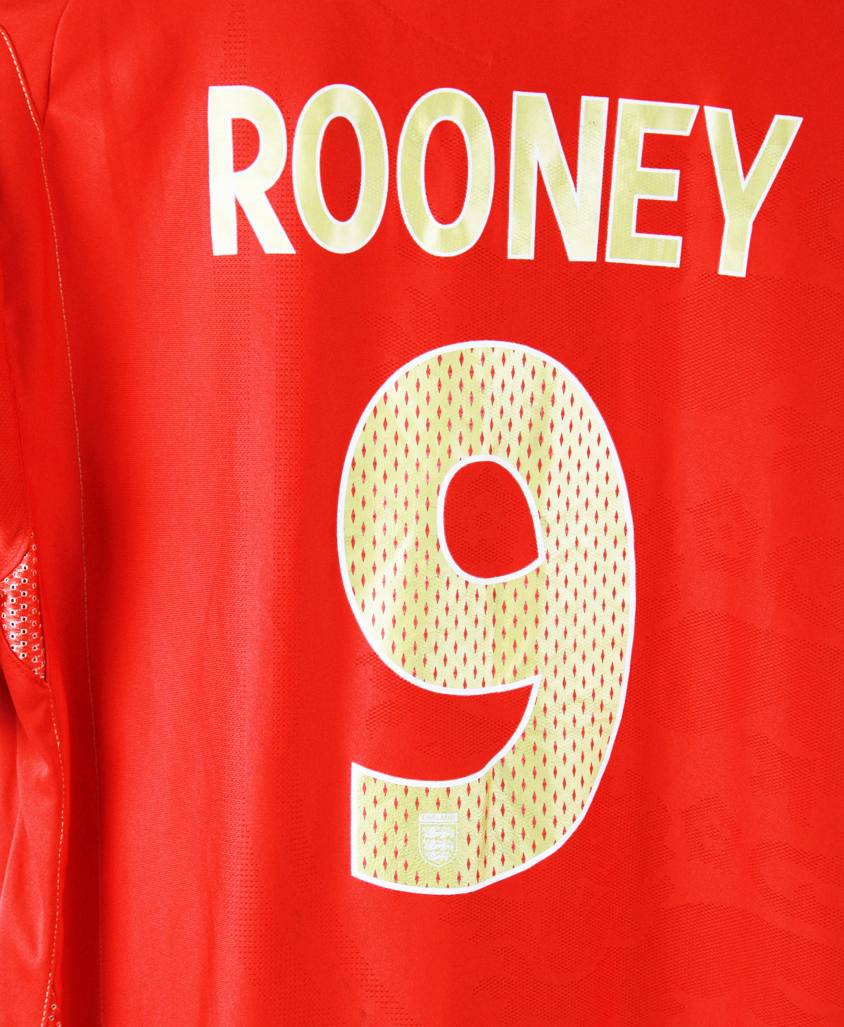 England 2006-07 Rooney Short Sleeve Away Kit (L)