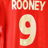 England 2006-07 Rooney Short Sleeve Away Kit (L)