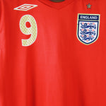 England 2006-07 Rooney Short Sleeve Away Kit (L)