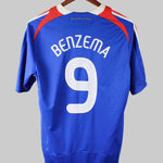France 2008-09 Benzema Short Sleeve Home Kit (M)