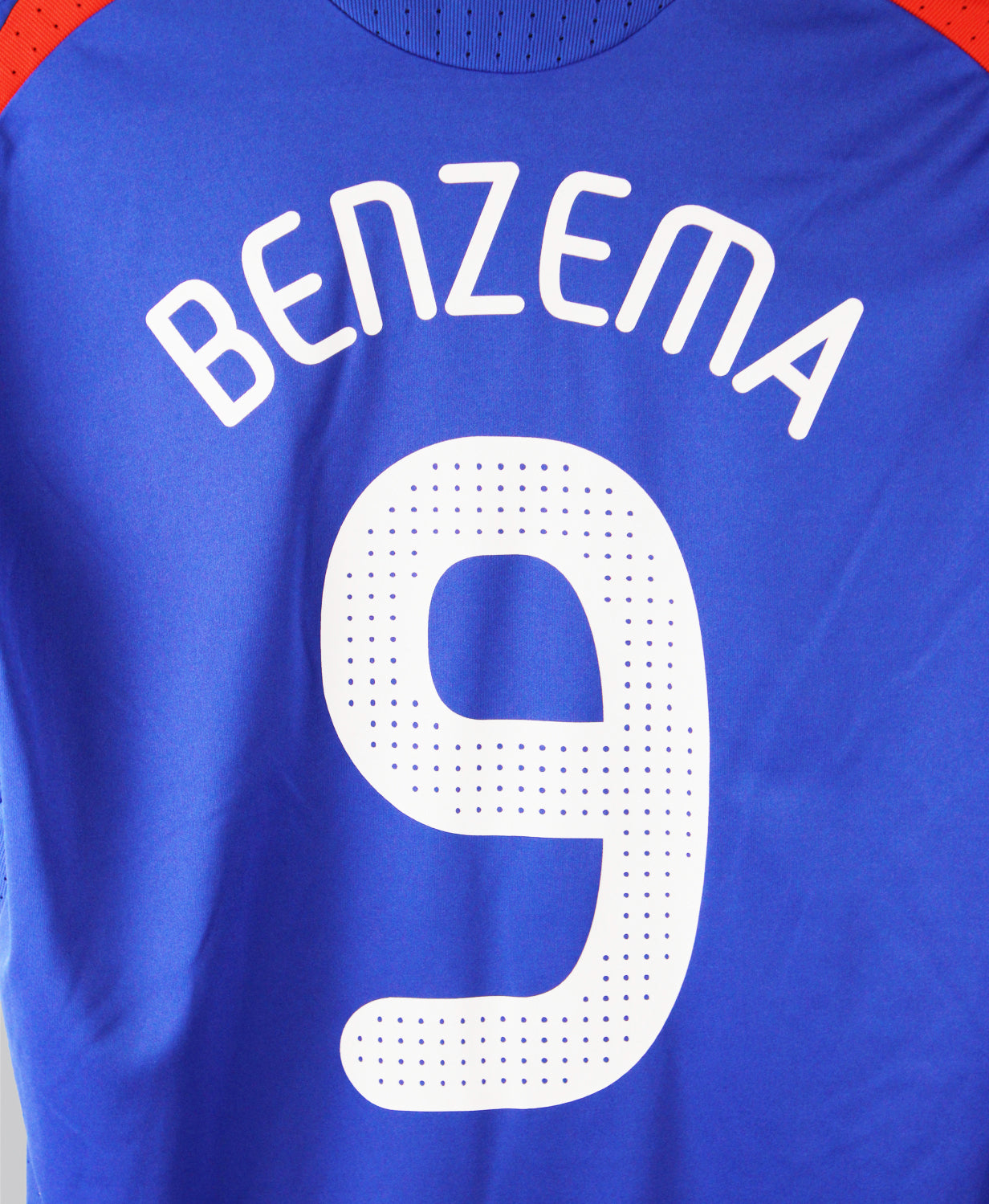 France 2008-09 Benzema Short Sleeve Home Kit (M)