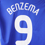 France 2008-09 Benzema Short Sleeve Home Kit (M)