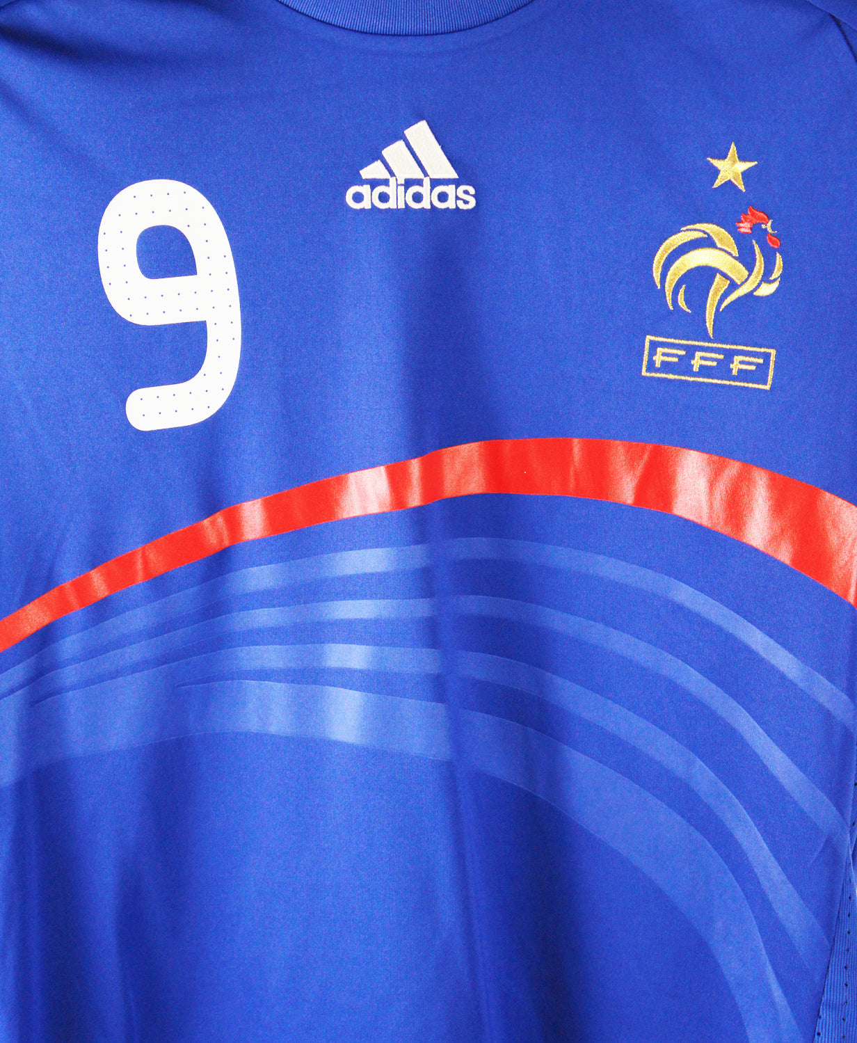 France 2008-09 Benzema Short Sleeve Home Kit (M)