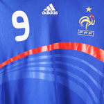 France 2008-09 Benzema Short Sleeve Home Kit (M)