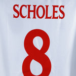 England 1999-00 Scholes Home Kit  (XL)