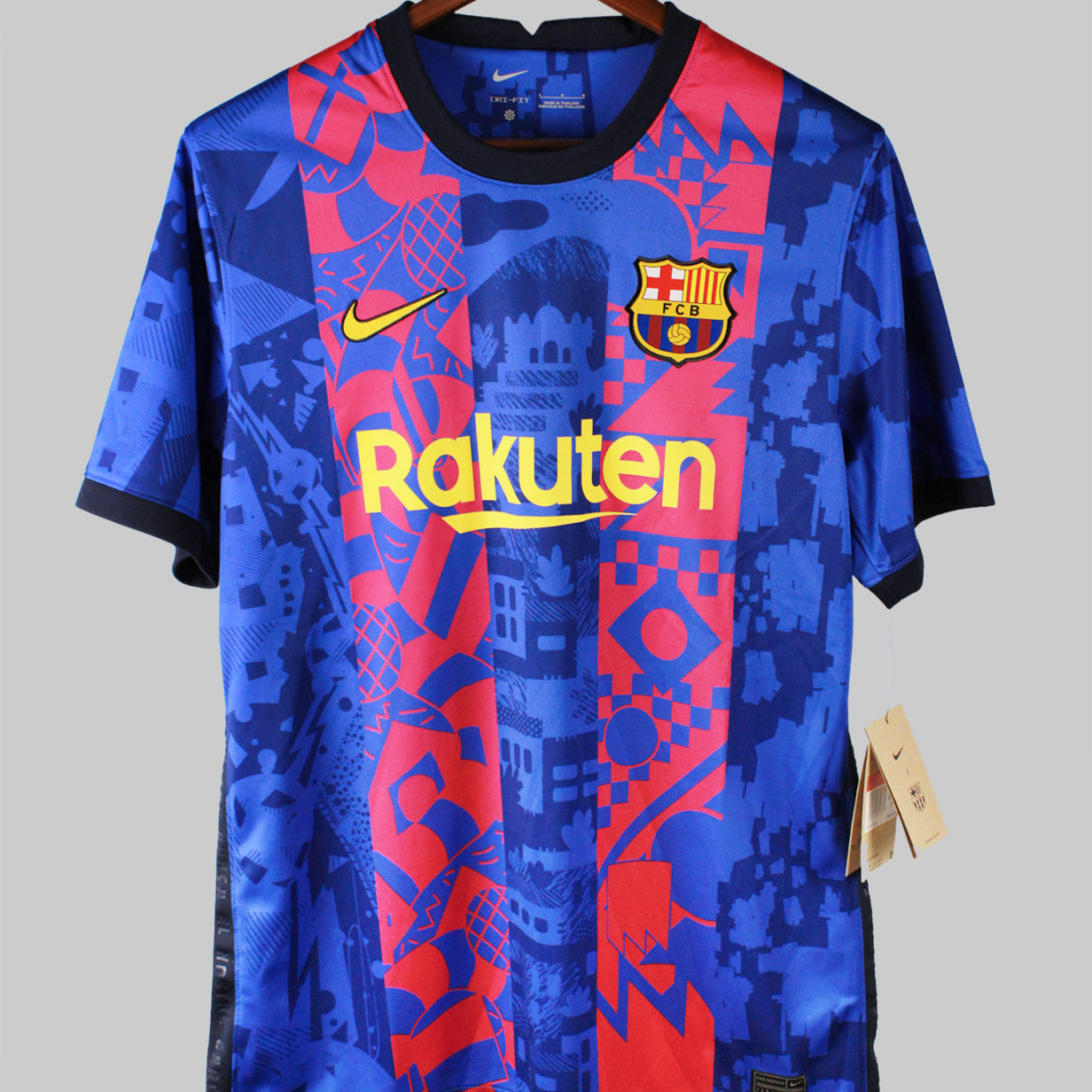 Barcelona 2021-22 Pedri Short Sleeve Third Kit w/Tags (L)