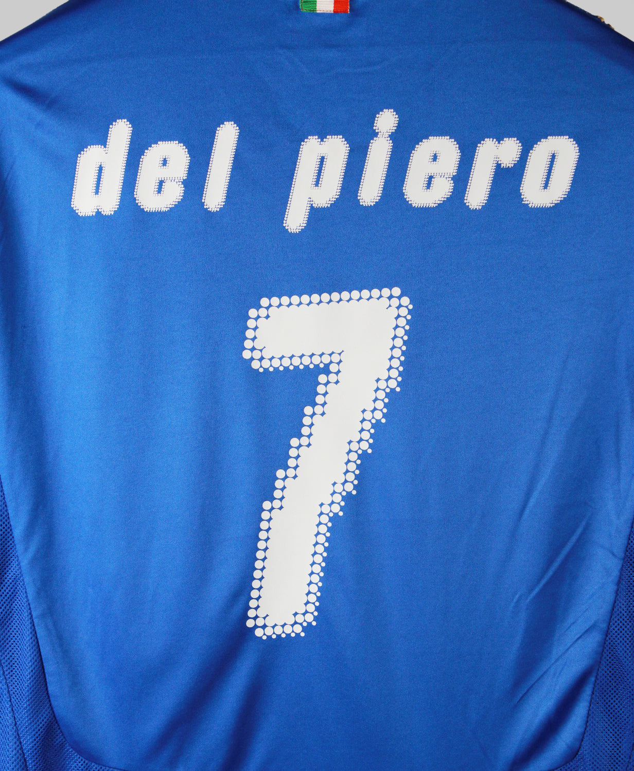 Italy 2008-09 Del Piero Short Sleeve Home Kit (L)